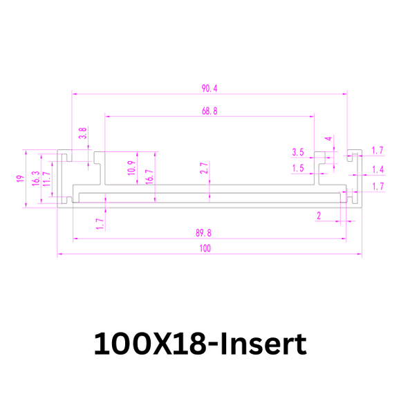Aluminium Tile Insert Grate | Brushed Gold