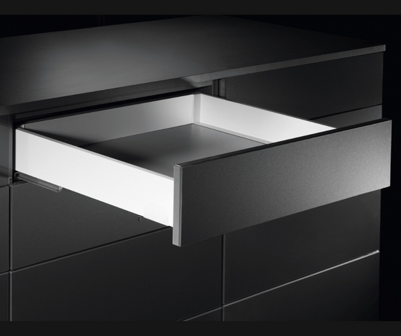 Imperial Slimline White Drawer Slides - 88mm