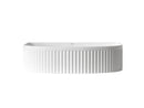 Imperial Fluted Arched Wash Basin | Matte White | 415MM-3