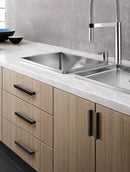 Solid T Handle - Brushed Nickel-4