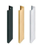 Square Lip Pull Handle - Brushed Nickel-2