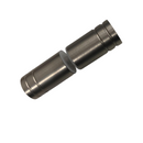 Modern Barrel Knob - Brushed Nickel-4