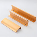 Round Lip Pull Handle - Champagne Gold-3