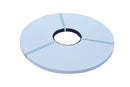 White Stipple PVC Edging 21 x 1mm - 200m-1