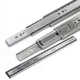 Drawer Slide Pair 350mm - soft close - Imperial Glass and Timber