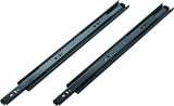 Black Ball Bearing Drawer Slide Pair 550mm - soft close