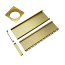 Aluminium Tile Insert Grate | Brushed Gold-9