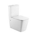 Imperial Two-piece Rimless Toilet | Matte White | Square-1