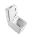 Imperial Two-piece Rimless Toilet | Matte White | Square-5