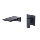 Imperial Wall-Mounted Waterfall Bath Mixer | Matte Black-1