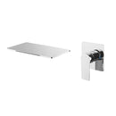Imperial In-Wall Waterfall Basin and Bath Mixer | Chrome-1