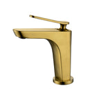 Imperial Modern Basin Taps | Brushed Gold-1
