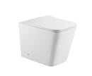 Imperial Floor Standing Rimless Toilet | Matte White | Square-1