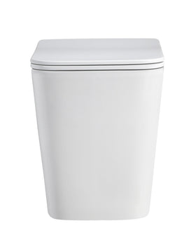 Imperial Floor Standing Rimless Toilet | Matte White | Square - 0