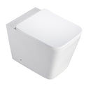 Imperial Floor Standing Rimless Toilet | Matte White | Square-4