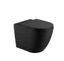Imperial Floor Standing Rimless Toilet | Matte Black | Round-1