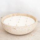 Luminous Travertine Candle-2