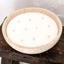 Luminous Travertine Candle-7