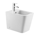Imperial Floor Standing Bidet | Matte White | Square-1