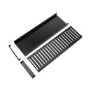 Aluminium Grate Drainer | Brushed Black-2