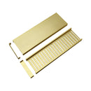 Aluminium Grate Drainer | Brushed Gold-2