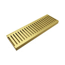 Aluminium Grate Drainer | Brushed Gold-5