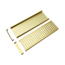 Aluminium Grate Drainer | Brushed Gold-9