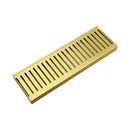 Aluminium Grate Drainer | Brushed Gold-8