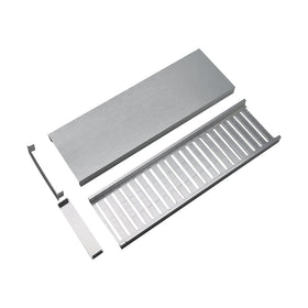 Aluminium Grate Drainer | Brushed Silver - 0