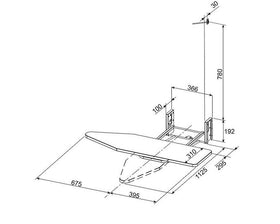 Robinhood Ironing Board | Builtin Ironing Board - 0