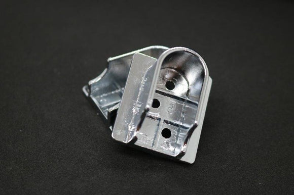 Silver End Flange 16mm - Imperial Glass and Timber