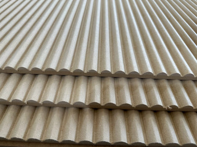 20mm | Ribbed MDF Panels - 0