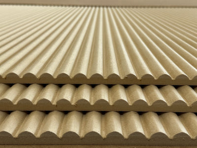 20mm | Ribbed MDF Panels