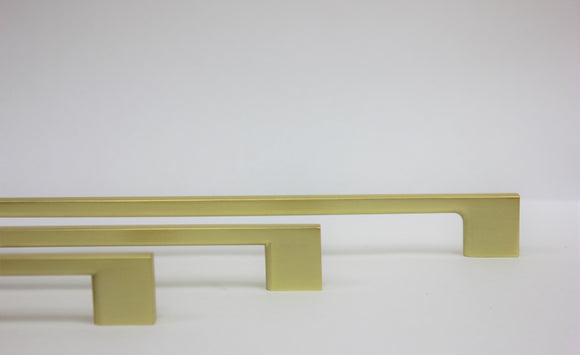 Craftline D Handle - Contemporary Kitchen Handle - Imperial Glass and Timber