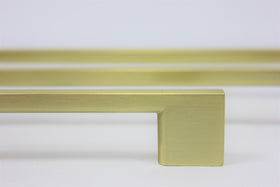 Craftline D Handle - Contemporary Kitchen Handle - Imperial Glass and Timber