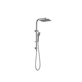 Imperial Square Rain Shower Set | Gunmetal Grey