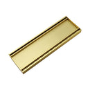 Aluminium Tile Insert Grate | Brushed Gold-4