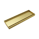Aluminium Tile Insert Grate | Brushed Gold-3