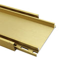 Aluminium Tile Insert Grate | Brushed Gold-1