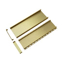 Aluminium Tile Insert Grate | Brushed Gold-8