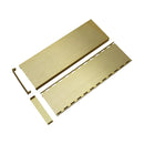 Aluminium Tile Insert Grate | Brushed Gold-7