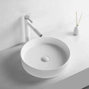 Imperial Fluted Wash Basin | Matte White | 410MM-7