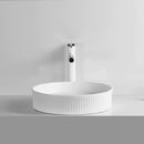 Imperial Fluted Wash Basin | Matte White | 410MM-8