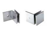 Bathroom Shower Screen Glass Wall Clips Clamps Mount Brass Chrome