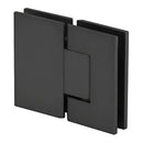 180 Degree Glass to Glass Shower Hinge Matte Black-1