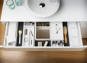 Undersink Insert | Plastic Pipe Cut Out | Vanity Insert