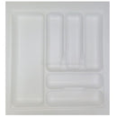 White Cutlery Tray 435mm x 450 - Imperial Glass and Timber