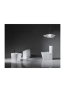 Imperial Two-piece Rimless Modern Toilet | Matte Black | Round-7