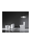 Imperial Two-piece Rimless Toilet | Matte Black | Square-9
