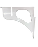 Wardrobe Shelf Bracket | White-1